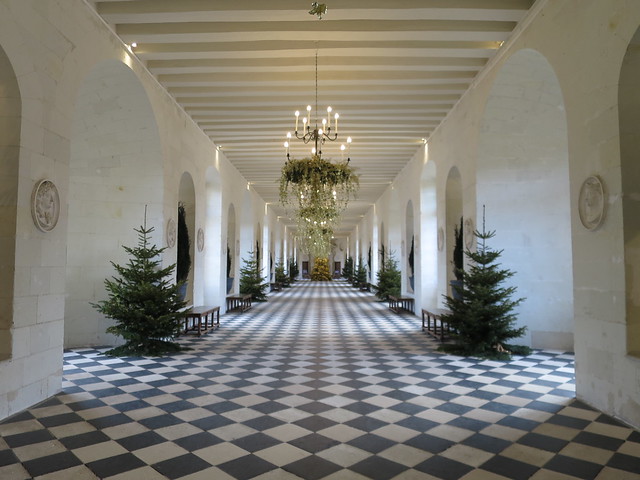 Art floral, Noël au château de Chenonceau (37)
