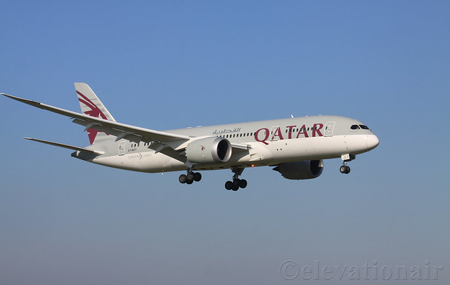 A7-BCY Boeing 787-8 Qatar Airways