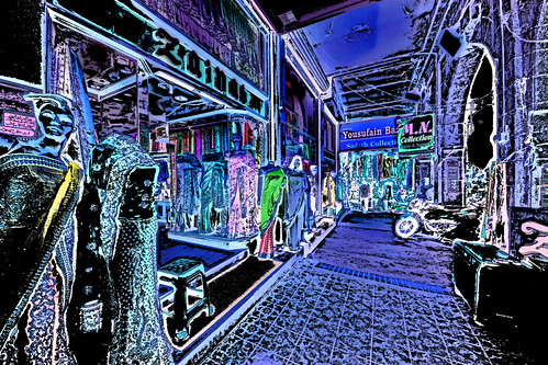 India - Telangana - Hyderabad - Streetlife At Night - Fashion Shop - 17dd by Manfred Sommer - 429 Million Views, Hyderabad (Listeni/ˈhaɪdərəˌbæd/ HY-dər-ə-bad; often /ˈhaɪdrəˌbæd/) is the capital of the southern I