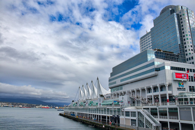 Canada Place and Pan Pacific Hotel, Vancouver British Columbia