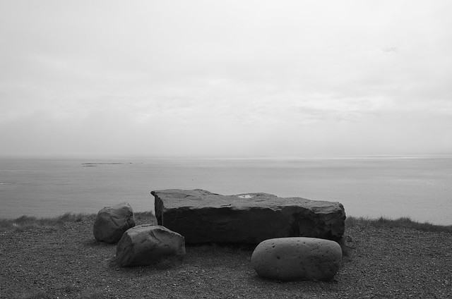 roadside picnic table, Iceland 2015