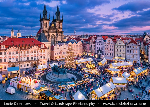 Czech Republic - Prague - Traditional Christmas Markets at Old Town Square