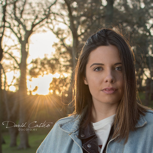 Portrait with sunrays | by David Castro Rodriguez