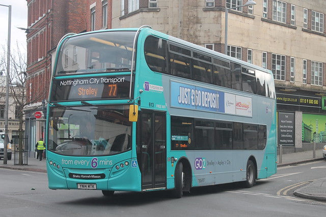 Nottingham City Transport - YN14 MTK