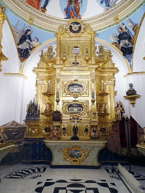 Catedral de Burgos Capilla de las Reliquias altar mayor Capilla de las Reliquias