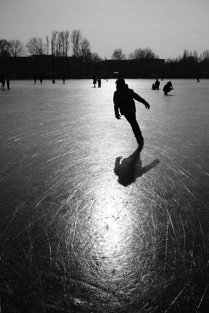 People on ice