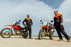 Adam & Michelle on Salt Flats, Tronco Del Caribe Colombia