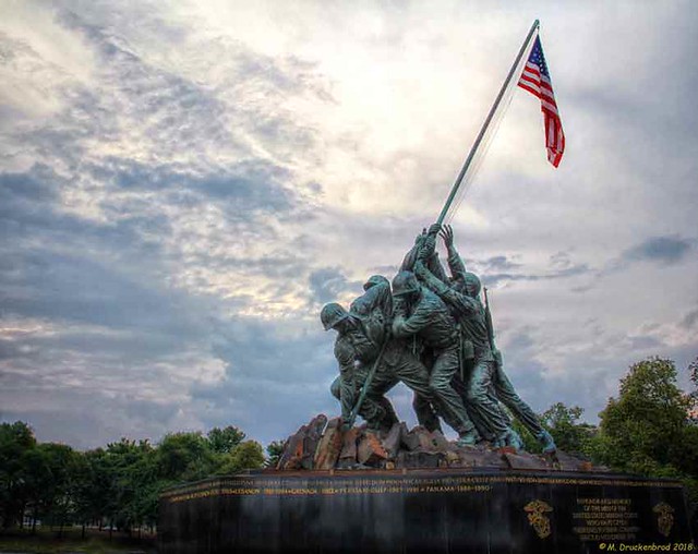U.S. Marine Corps War Memorial, Arlington VA