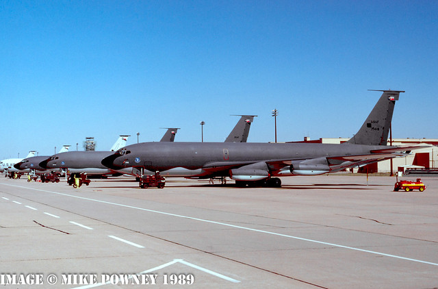 57-1418 - 1957 fiscal Boeing KC-135A Stratotanker, written off in a ground accident at Tinker AFB, OK in 1999