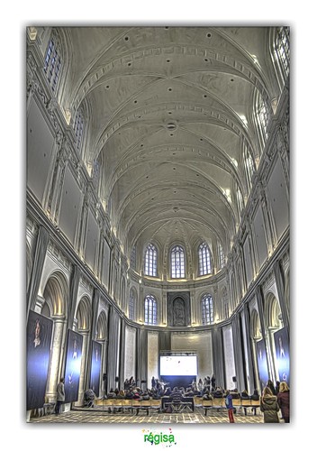 plafond chapel chapelle saintomer stomer jésuites concert lumière light