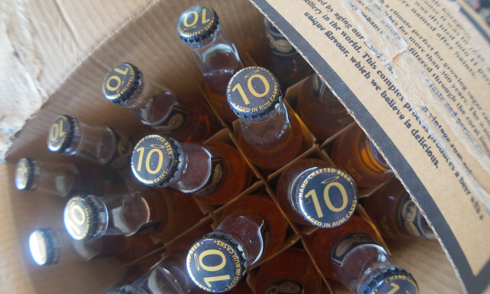 Case of 10 Saints Beer