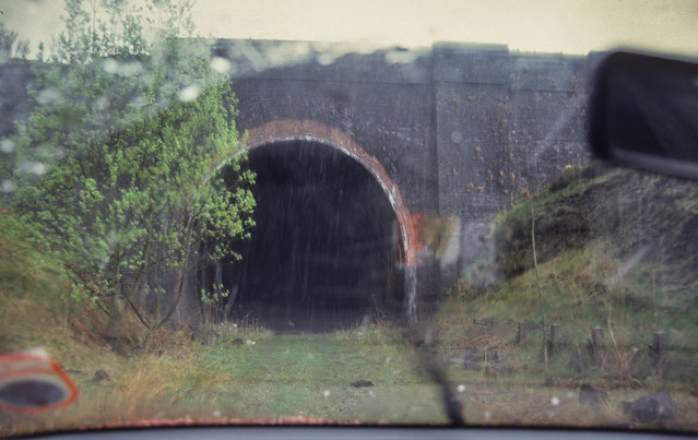 Uppermill Tunnel LNWR 25th Apr 1992