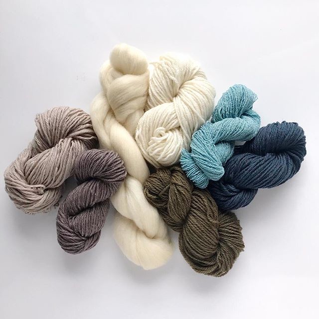 For those of you drawn to midwinter colors in the forest. Find three new fiber packs in my shop!