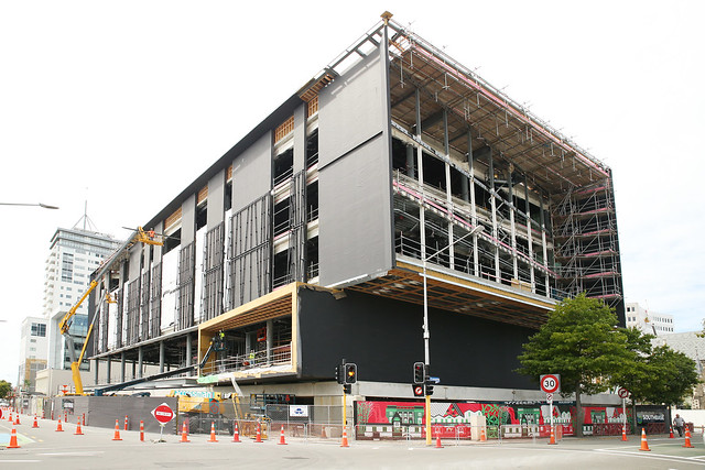 Tūranga (new Central Library) construction