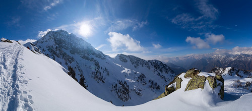 panoramica italia alpi valledaosta