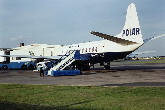 G-AOYI V Viscount Polar airways CVT 30-09-82