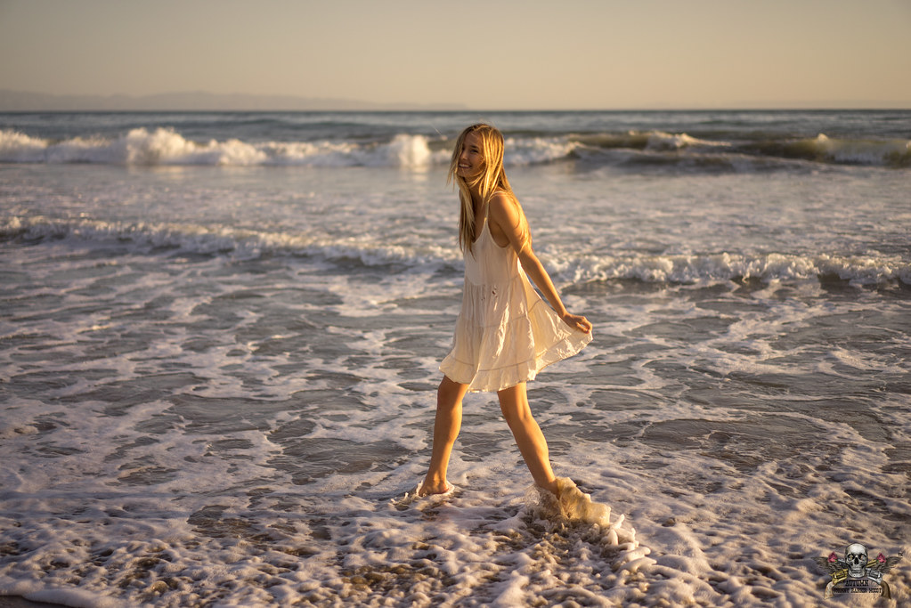 Pretty White Summer Dress Beach Bikini Model! Beautiful Portraits ...