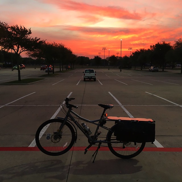 Cargo Bike Morning Sky