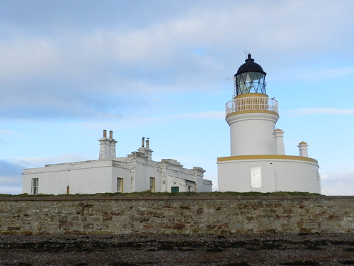 chanonry point lighthouse tower weather wall stevenson 1846 moray firth cromarty narrows fort george allanmaiver