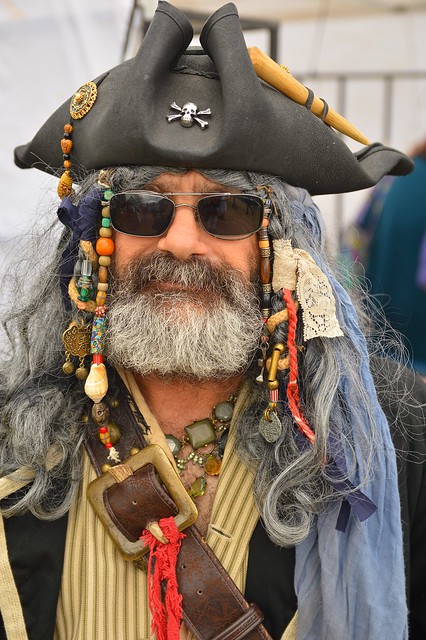 A pirate and his beads