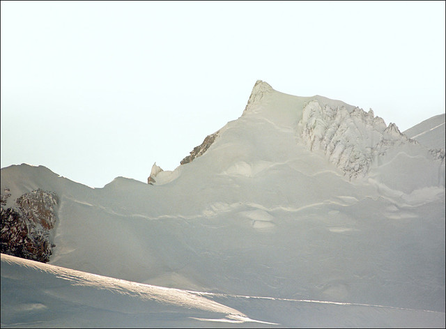 Backlit Mont Blanc