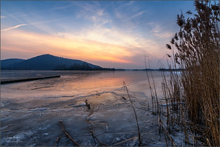 gefrorener See