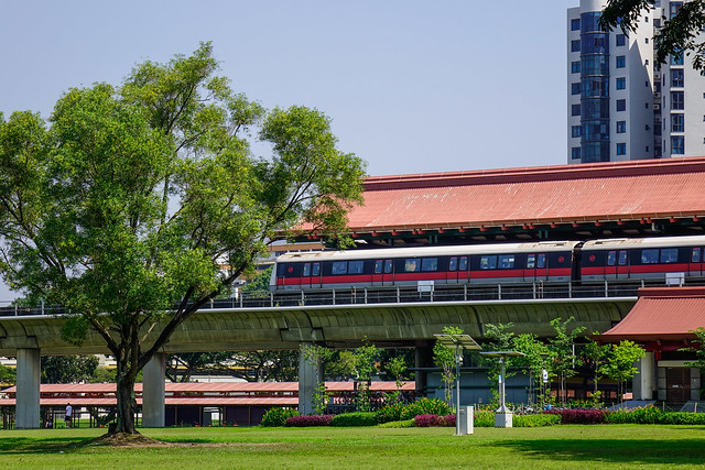 Chinese Garden MRT Station in Singapore