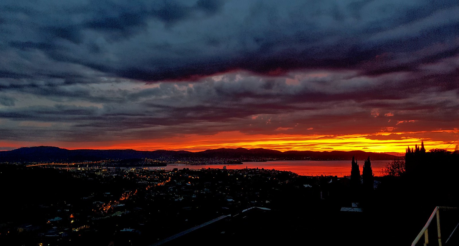 Sunrise in Paradise - Hobart Tasmania.