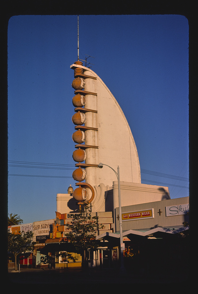 The Tower Bowl, overall-angle view, Broadway near Kettner, San Diego, California (LOC)