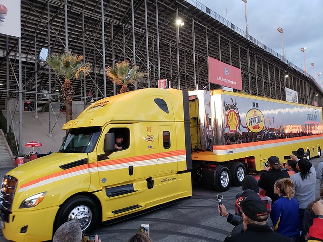 NASCAR Hauler Parade at Auto Club Speedway, March 15, 2018