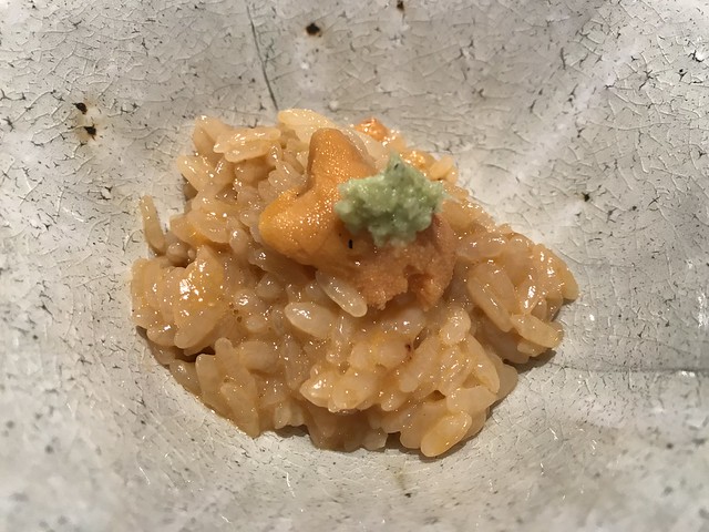 Sea Urchin Rice @Sushi-Shin, Hiroo, Tokyo