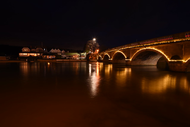 Henly Bridge at Night - 2