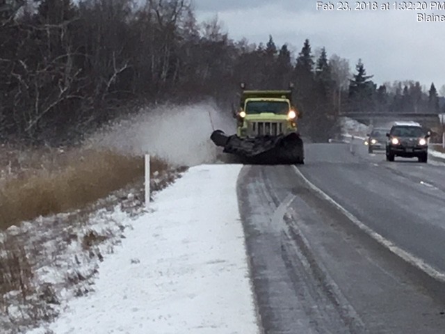 Plowing I-5