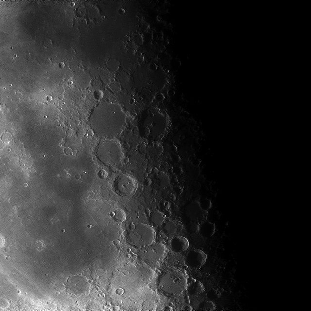 The moon close up A