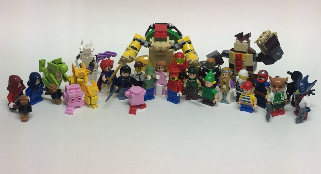 Melee Full Roster | Group shot of ever playable character in… | Flickr