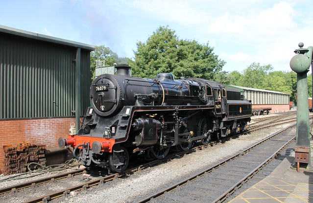 BR Standard Class 4 2-6-0 4MT 76079 at Pickering
