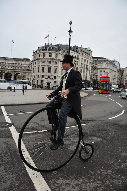 Cycling Through London in Style