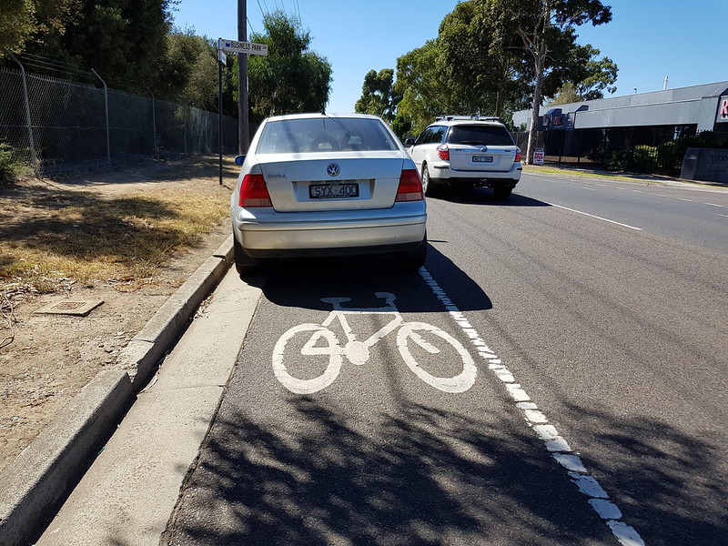 Haphazard bicycle lanes; good bad or ugly