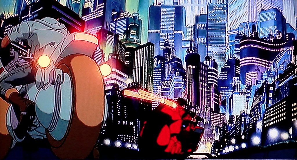 The Capsules biker gang on the streets of Neo-Tokyo in the… | Flickr