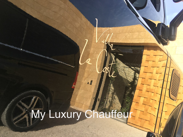 My Luxury Chauffeur - Mercedes V-Class @ Villa La Coste, Provence, France
