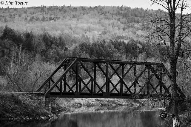 Appalachian Mountain Train Bridge - Vermont, United States
