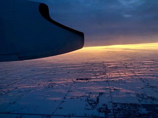 Q400 Winter Sunrise