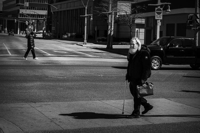 Why Did The Man Cross The Street? Windsor, ON.