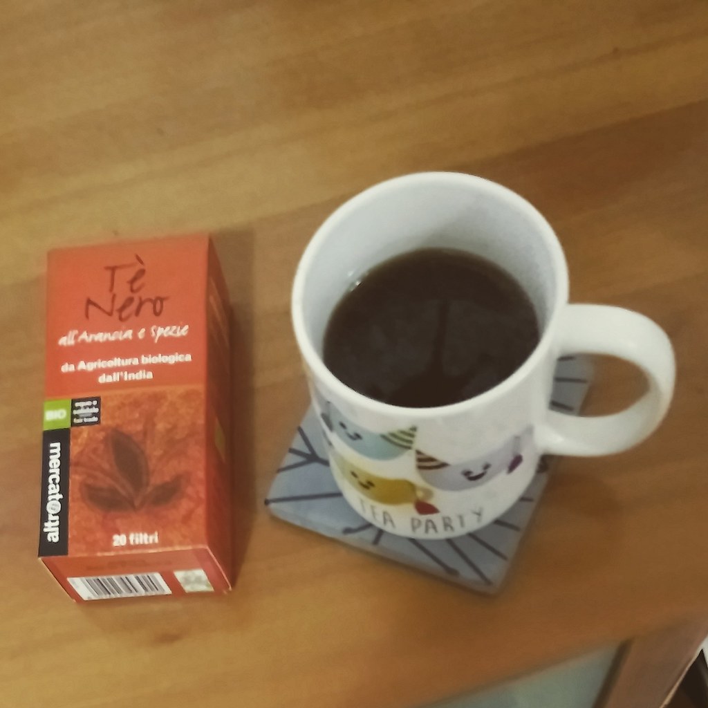 Black Tea with Orange and Spices...