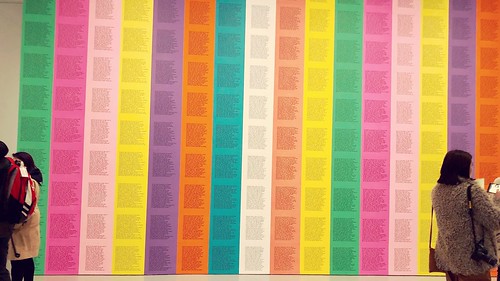 “Inflammatory Essays” ―by Jenny Holzer, offset lithographs on colored paper, 1979-1982 🎨
