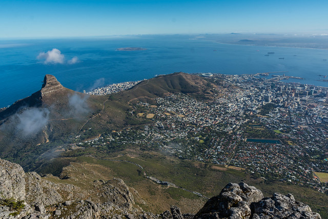 Table Mountain View, Lion's Head and City Centre, Cape Town