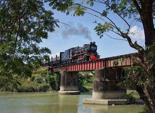 burma myanmar kyaikto railway railroad rail train river bridge br 282 967 yd steam engine locomotive asia transportation gassteam trains railways farrail january 2018