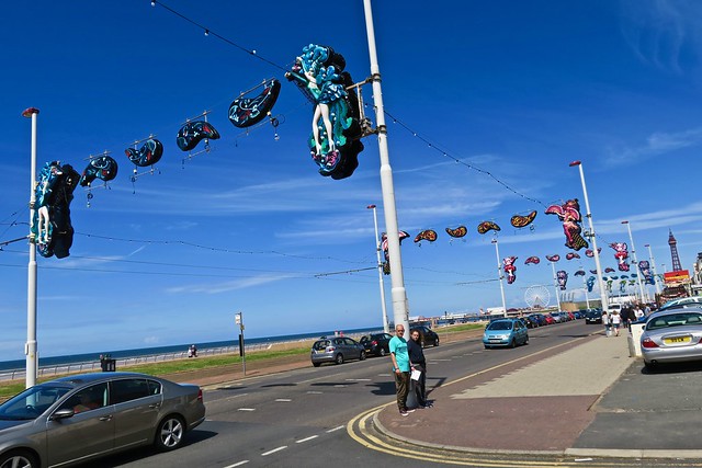 Overhead Decorations, Blackpool, UK