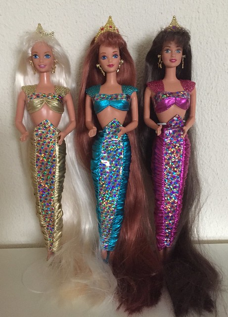 Jewel hair mermaid complete