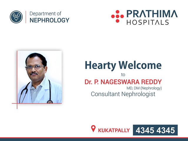 Hearty Welcome to Dr. Nageswara Reddy, Consultant Nephrologist